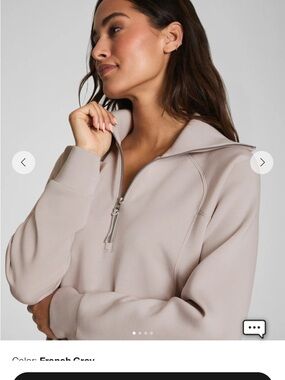 SPANX French Gray Wide-Leg set- air essentials